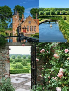 BEZOEK VAN DE PRACHTIGE PRIVETUINEN VAN HET KASTEEL VAN OOSTKERKE